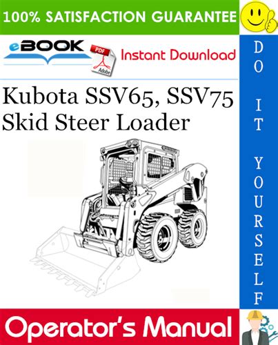 ssv65 kubota skid steer|kubota ssv65 owner's manual.